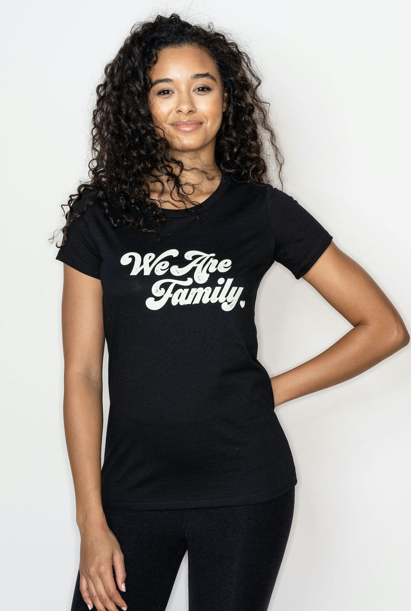 'We Are Family' black