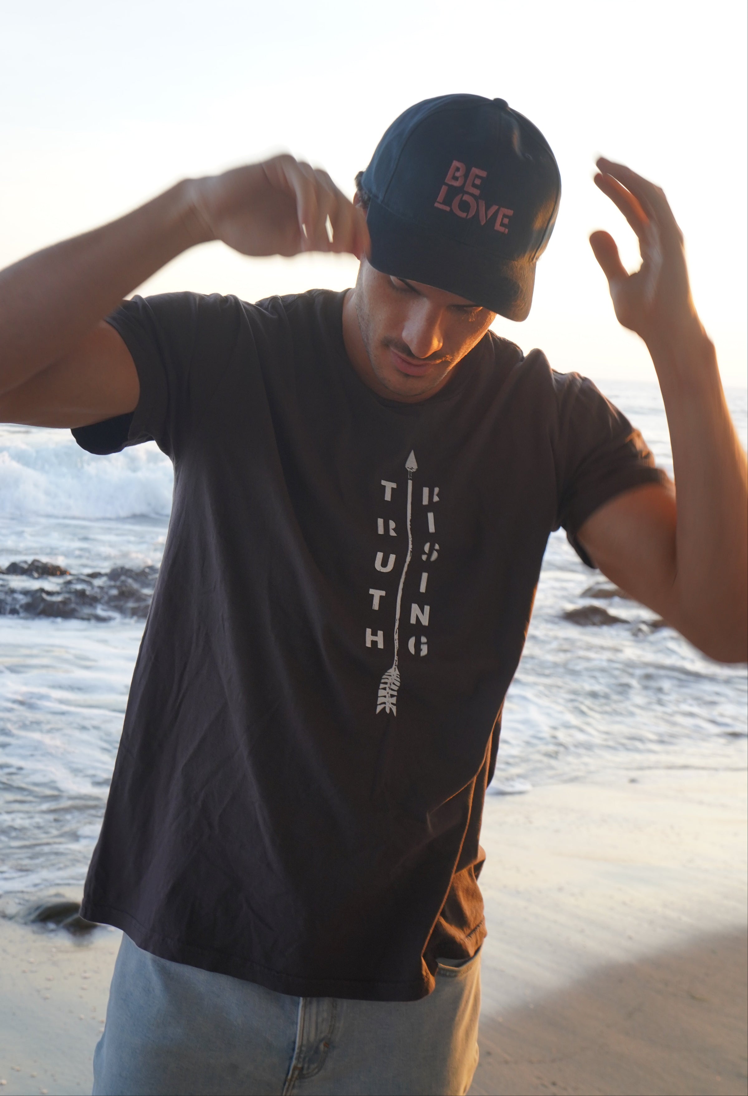 'Truth Rising' Mens Organic Tee
