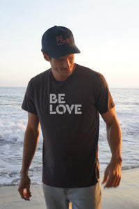 'Be Love' Mens Organic Tee