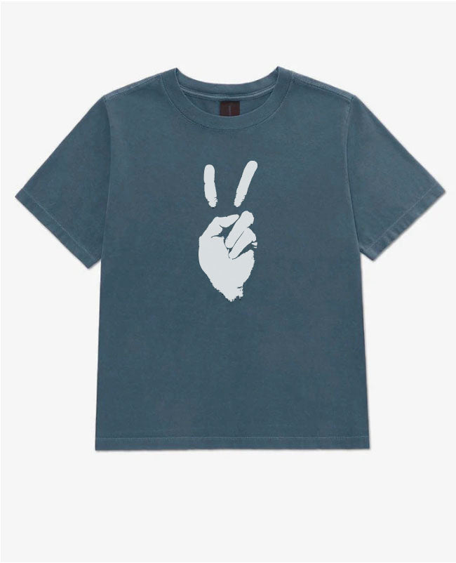 'Peace Sign'  The Really Good Tee - Sun Washed Navy