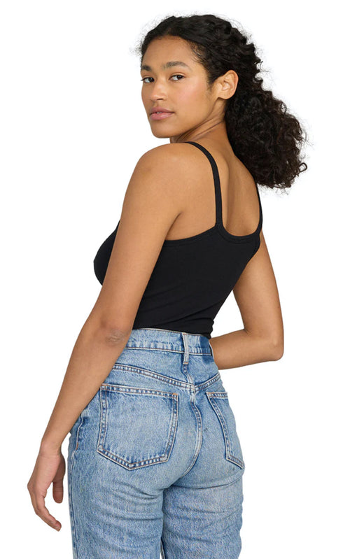 'Power To The People' - Tank Top - Black