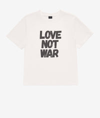 'Love Not War' The Really Good Tee - Natural