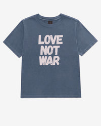 'Love Not War'  The Really Good Tee - Sun Washed Navy