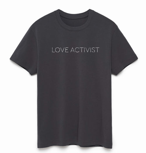 'Love Activist' Mens Organic Tee