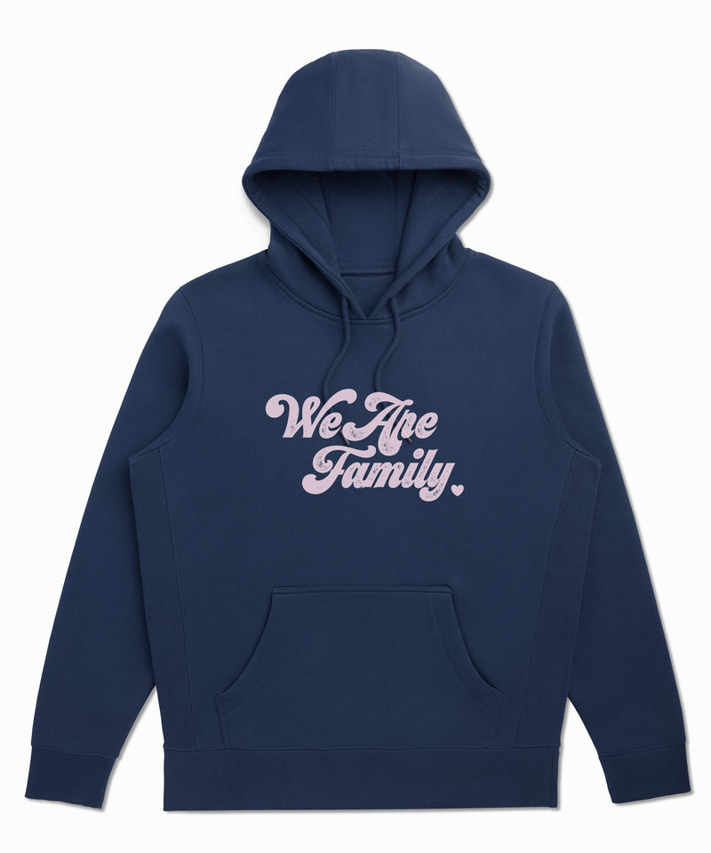 'We Are Family' Hoodie - Ocean - supporting 'Doctors Without Borders'