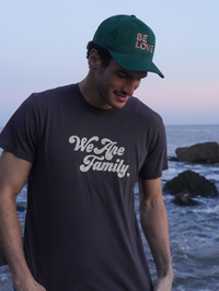 BE LOVE Classic Stencil Font - Classic hat - Emerald