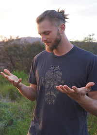'Seva is Service' Men's Perfect Fit Organic Tee