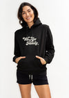 'We Are Family' - Heavyweight Cotton Fleece Hoodie - Black