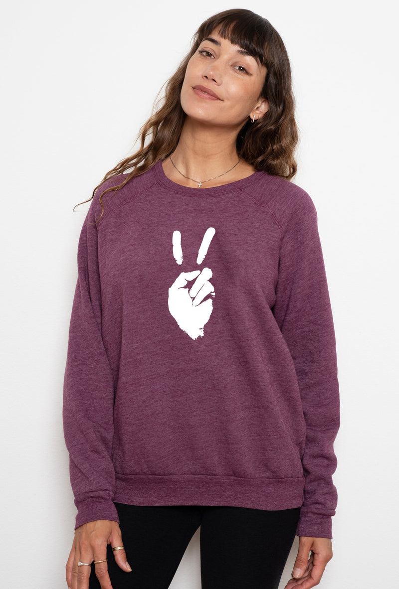 Peace' - Fig Sweatshirt