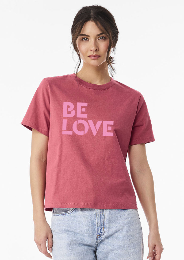 BE LOVE  The Really Good Tee - Coral