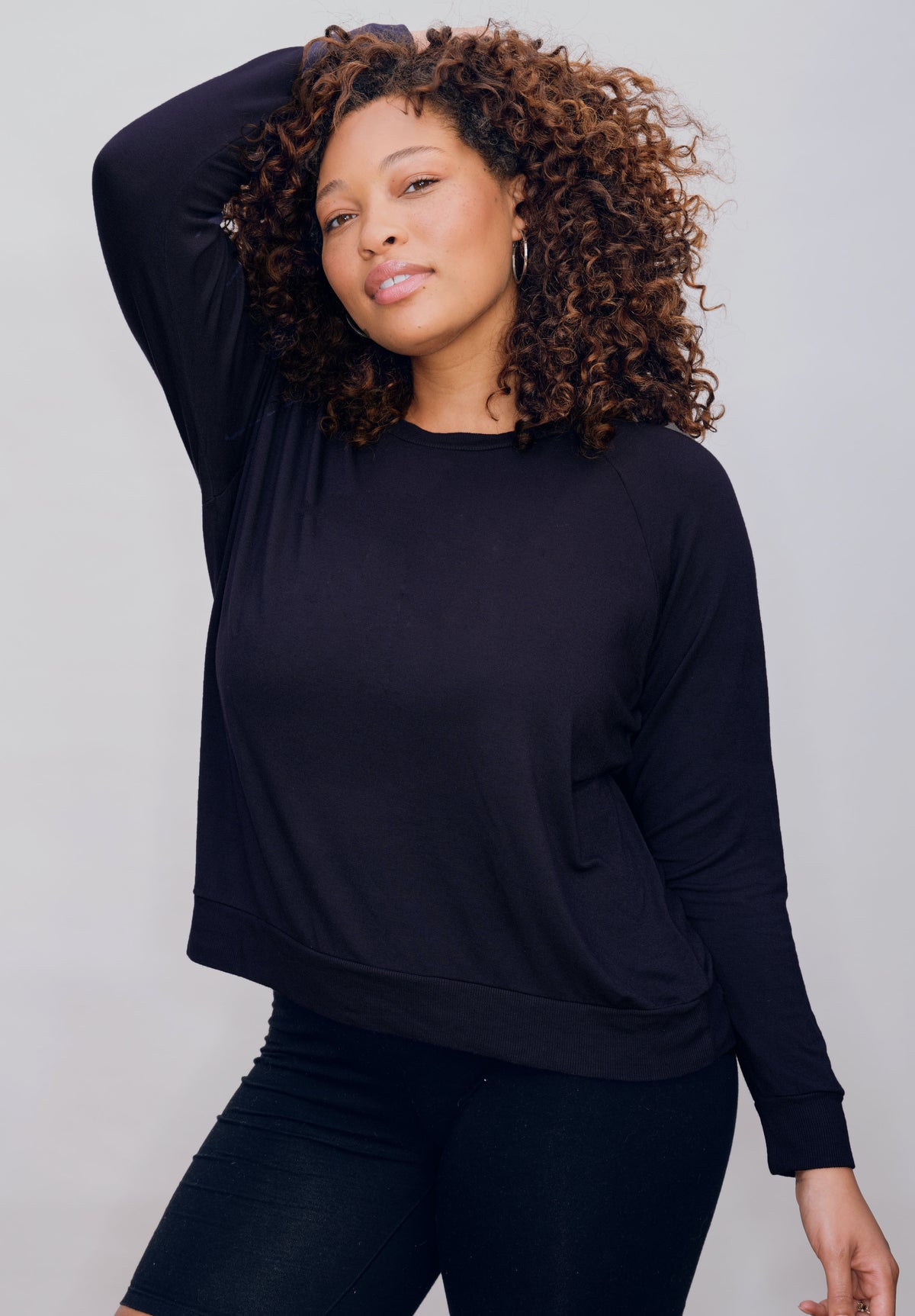 Ultra Soft Raglan - Black