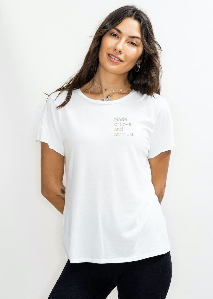 'Made of Love and Stardust'  Perfect Tee - Moon