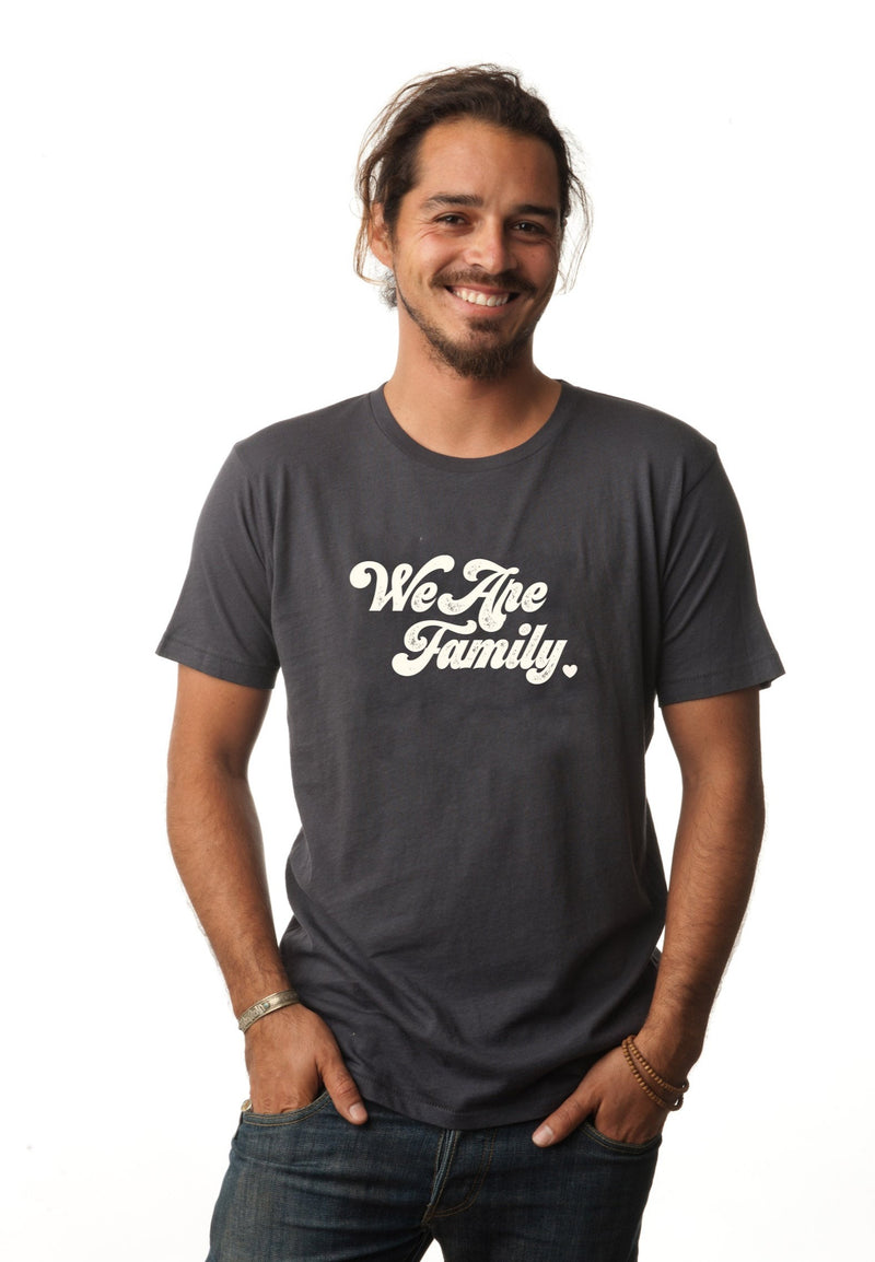 We Are Family' Organic T-Shirt for Men