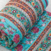 SUPER SOFT & COZY HANDMADE QUILT - TEAL