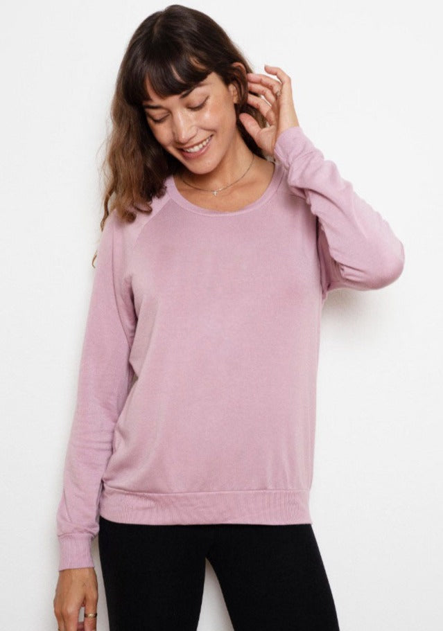 Ultra Soft Raglan - Cashmere Rose