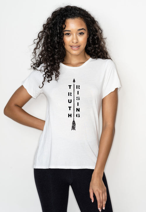 Truth Rising' Printed Be Love Tees for Women